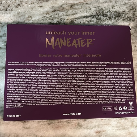 Tarte Maneater Nightfall Eyeshadow Palette-NWT - Picture 2 of 9